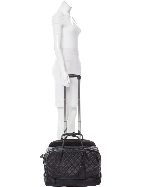 chanel luggage trolley|chanel website.